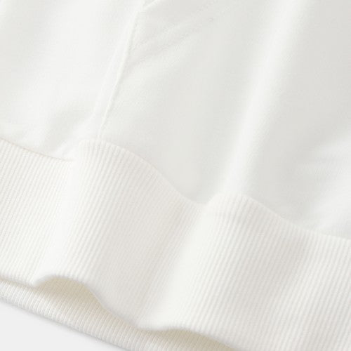 Christmas Women Cartoon Santa Claus Print Long Sleeve Drawstring Hoodies