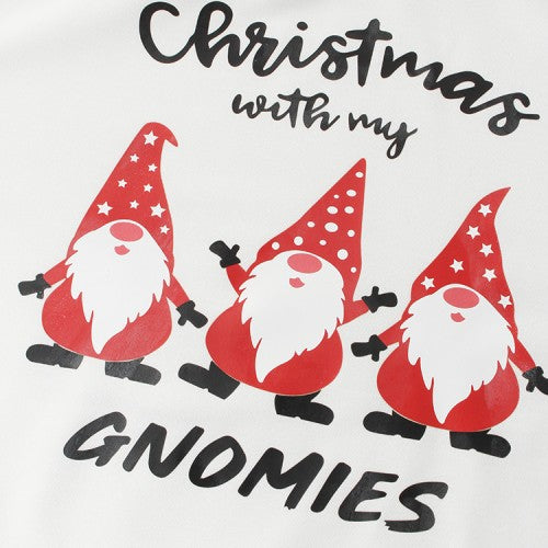 Christmas Women Cartoon Santa Claus Print Long Sleeve Drawstring Hoodies