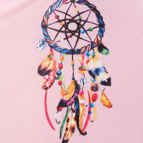 Women Printing Long Sleeve Snood Turtleneck Casual Hoodies With Pouch Pocket