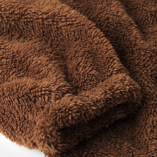 Women Fluffy Plush Zipper Cute Hooded Home Long Sleeve Warm Sleepwear Jumpsuits